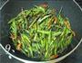 芽菜干煸四季豆的做法图解4