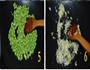 茄子毛豆烧咸鱼粒的做法图解2