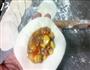 胡萝卜玉米肉馅包子的做法图解13