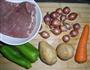 牛肉炒洋葱土豆的做法图解1
