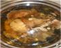 黄芪天麻干蘑鸡架汤的做法图解7