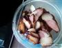 酸豆角炒腊肉的做法图解2