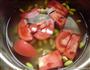 番茄榨菜毛豆子蛋汤的做法图解3