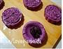 紫薯豆沙饼的做法图解4