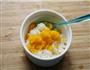 蛋黄蟹肉羹的做法图解2