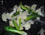 腊肉炒菜花的做法图解7