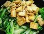 小白菜炒豆腐的做法图解3