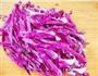紫甘蓝话梅糖渍藕片的做法图解1