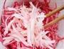 玫瑰萝卜丝的做法步骤4