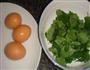 枸杞叶炒蛋的做法步骤1