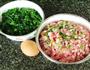 荠菜鲜肉汤团的做法图解2