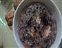 核桃紫米红枣粥的做法图解3