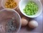 虾泥菜脯苦瓜饼的做法图解1