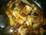 腊鱼炖肉的做法图解4