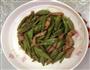 豆角炒肉丝的做法图解3