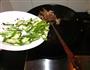 豆豉五花小炒秋葵的做法图解5