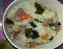 三色鸭肉粥的做法图解2
