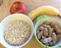 苹果香蕉花生燕麦粥-最简单的美味早餐的做法图解1