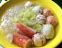 海鲜丸白菜粉丝汤的做法图解3