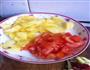 番茄菠萝炒饭的做法图解2