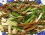 韭黄炒豆干的做法图解4
