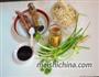 腊味花生酱拌面的做法图解1