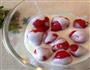 草莓大果肉酸奶拌的做法图解2