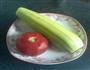 西红柿炒西葫芦片的做法图解1
