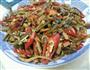 香辣酸豆角炒墨鱼的做法图解4