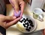 豆沙奶酪紫薯球的做法图解5