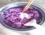 紫色浪漫-免烤紫薯布朗尼的做法图解5