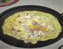 彩椒洋葱火腿煎蛋的做法图解3