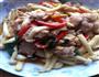 小菇炒肉片的做法图解1