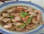 丝瓜冻豆腐炒虾仁的做法图解1