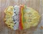 鸡蛋糯米卷的做法图解1