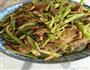 芹菜炒粉条的做法图解5