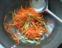 明目养生菜-素炒胡萝卜丝的做法步骤4