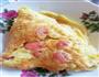 金针菇火腿煎蛋饼的做法图解1