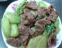 猪肉炒芥蓝的做法图解6