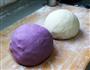 奶香紫薯花式馒头的做法图解5