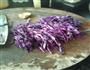 紫甘蓝炒红薯叶的做法步骤1