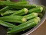 醋拌秋葵的做法图解1