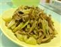 酸黄瓜炒肚条的做法图解5