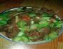 丝瓜绘牛肉的做法图解3