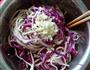 紫甘蓝拌豆腐皮丝的做法图解6