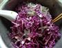 紫甘蓝拌粉条的做法图解7