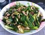 大蒜炒肉丝豆干的做法图解1