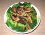 香菇扒油菜的做法图解1