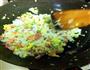 培根虾仁炒饭的做法图解3