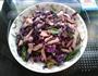 紫甘蓝炒肉的做法图解4